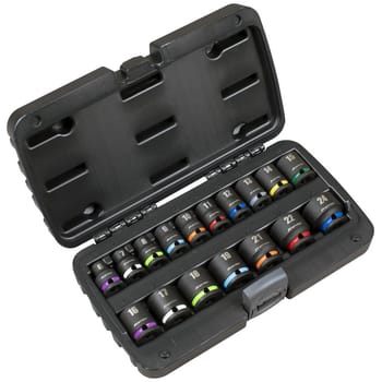 Sealey Premier 17 Piece 3/8" Drive Impact Socket Set