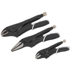 Sealey 3 Piece Locking Pliers Set