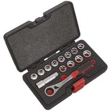 Sealey 13 Piece 3/4" Drive Shallow Profile Socket Set