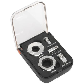 Sealey 1/4" and 3/8" Drive Palm Ratchet Set