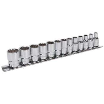 Sealey 13 Piece 1/4" Drive Total Drive Socket Set