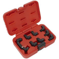 Sealey 9 Piece 3/8" Drive Injector Pipe Socket Set