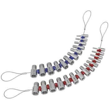 Sealey 26 Piece Nut and Bolt Thread Checking Gauge Set