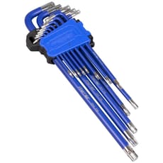 Sealey 13 Piece Anti Slip Extra Long Torx Allen Key Set