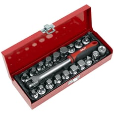 Sealey 20 Piece 3/8" Drive Oil Drain Plug Key Set