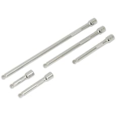 Sealey 5 Piece 1/4" Drive Wobble Extension Bar Set