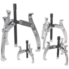 Sealey AK79 4 Piece Triple Leg Gear Puller Set
