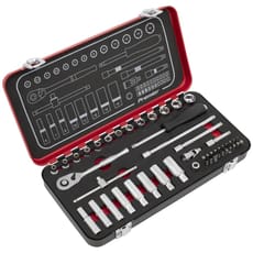Sealey Premier Platinum Series 49 Piece 1/4" Drive Socket Set