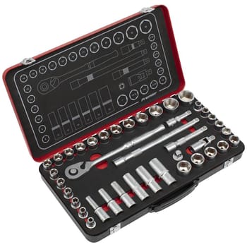 Sealey Platinum Series 40 Piece 1/2" Drive Socket Set Metric and Imperial