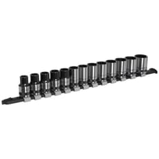 Sealey Black Series 13 Piece 1/2" Drive Hexagon Socket Set