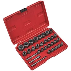 Sealey 32 Piece Bolt & Nut Extractor Set