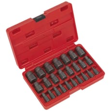 Sealey 25 Piece Multi Spline Screw Extractor Set