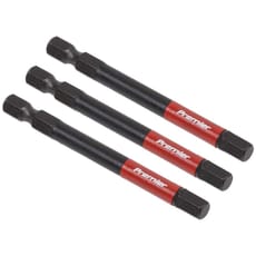 Sealey Impact Power Tool Hexagon Screwdriver Bits