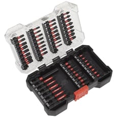 Sealey 55 Piece Impact Grade Power Tool Screwdriver Bit Set