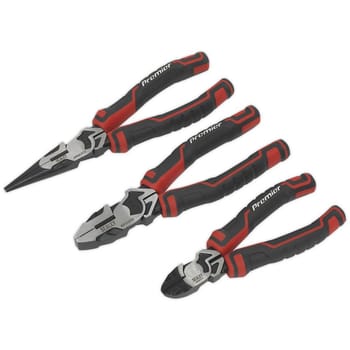 Sealey AK8376 3 Piece High Leverage Plier Set