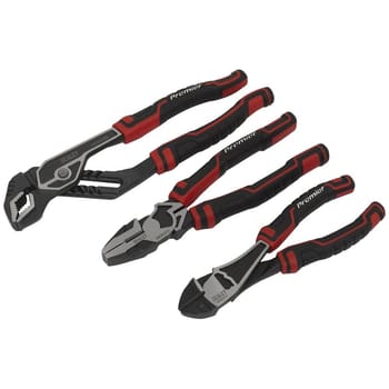 Sealey 3 Piece High Leverage Pliers Set