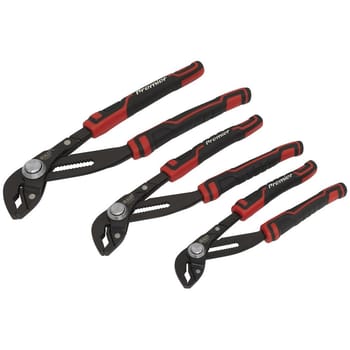 Sealey 3 Piece Quick Action Waterpump Pliers Set