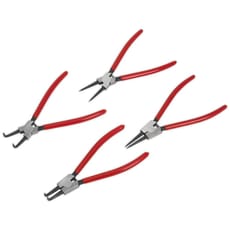 Sealey 4 Piece Internal and External Circlip Pliers Set 