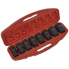 Sealey 8 Piece 3/4" Drive Deep Impact Socket Set Metric