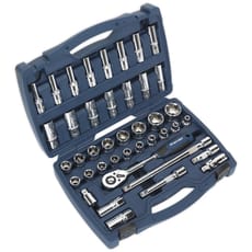 Sealey AK8993 1/2" Drive 41 Piece Socket Set