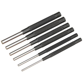 Sealey 6 Piece Parallel Pin Punch Set