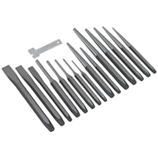Sealey 16 Piece Punch and Chisel Set