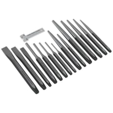 Sealey 16 Piece Punch and Chisel Set