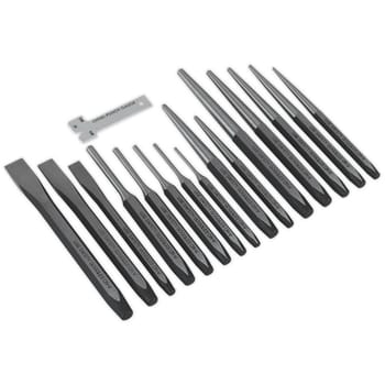 Sealey 16 Piece Punch and Chisel Set