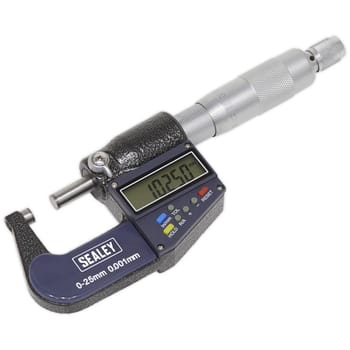 Sealey AK9635D Digital External Micrometer