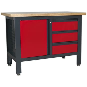 Sealey Workstation with 3 Drawers and 1 Cupboard