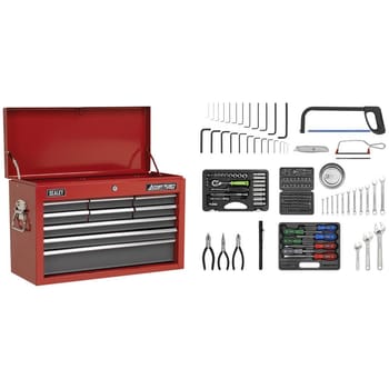 Sealey American Pro 9 Drawer Tool Chest + 205 Piece Tool Kit