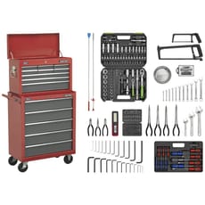 Sealey American Pro 14 Drawer Roller Cabinet and Tool Chest + 239 Piece Tool Kit