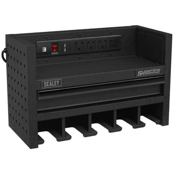 Sealey Superline Pro Power Tool Storage and Power Strip Unit