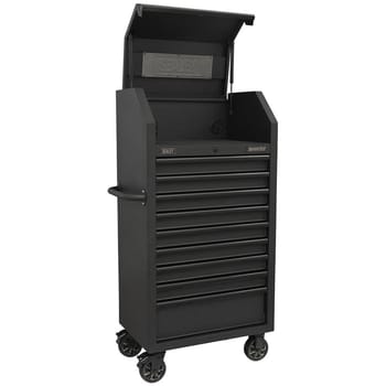 Sealey 9 Drawer Tower Tool Roller Cabinet and Power Strip