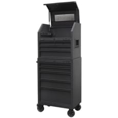 Sealey Superline Black Edition 9 Drawer Roller Cabinet and Tool Chest 