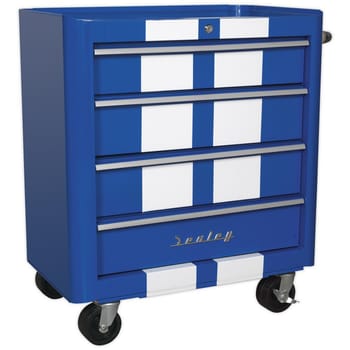 Sealey Retro Style 4 Drawer Roller Cabinet