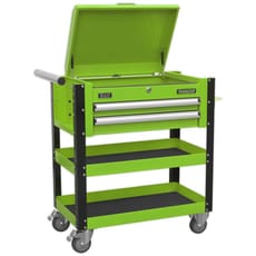 Sealey 2 Drawer Heavy Duty Mobile Tool and Parts Trolley