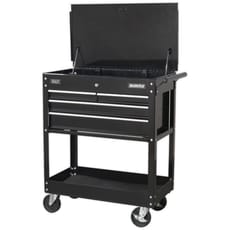 Sealey 4 Drawer Heavy Duty Mobile Tool and Parts Trolley