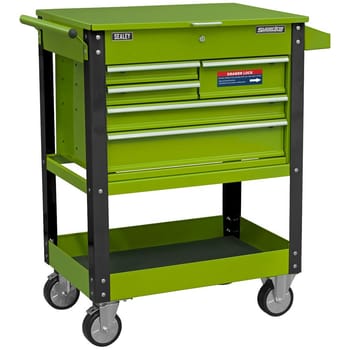 Sealey Heavy Duty 5 Drawer Tool and Parts Trolley