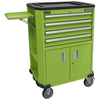 Sealey AP980MTHV Hi Vis 4 Drawer and 2 Door Roller Cabinet