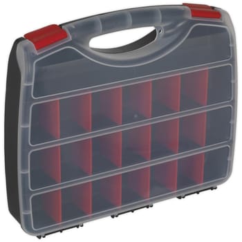 Sealey 20 Compartment Organiser Case