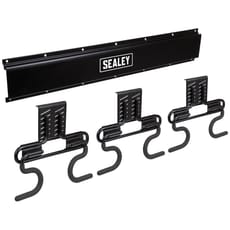 Sealey APH Wall Mount Storage Rail and Double S Hooks Kit