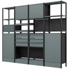 Sealey 4 Unit Wide Modular Racking System Combo