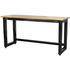 Sealey Heavy Duty Adjustable Wooden Worktop Workbench