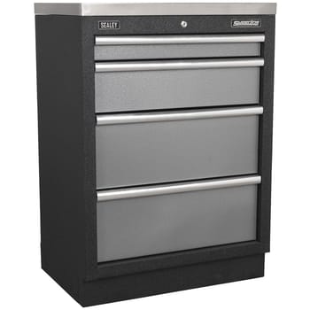 Sealey Superline Pro Modular Cabinet 4 Drawer MSS System