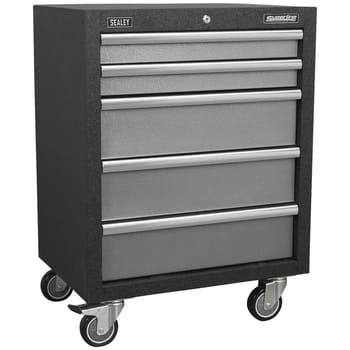 Sealey Superline Pro Modular Mobile Cabinet 5 Drawer MSS System