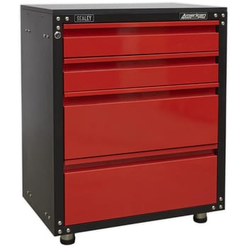Sealey American Pro Modular 4 Drawer Cabinet and Worktop