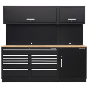 Sealey Premier MSS Oak Worktop Storage System Combo