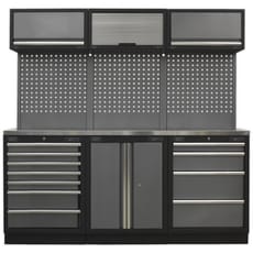 Sealey Superline Pro MSS Stainless Steel Worktop Storage Combo 