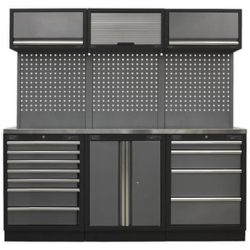 Sealey Superline Pro MSS Stainless Steel Worktop Storage Combo